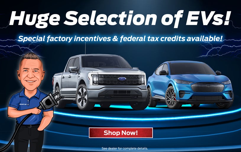 Huge selection of EVs!